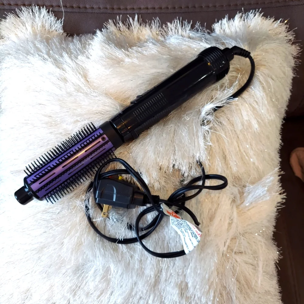 Conair electronic hair styling brush Purple Barrel Very Clean